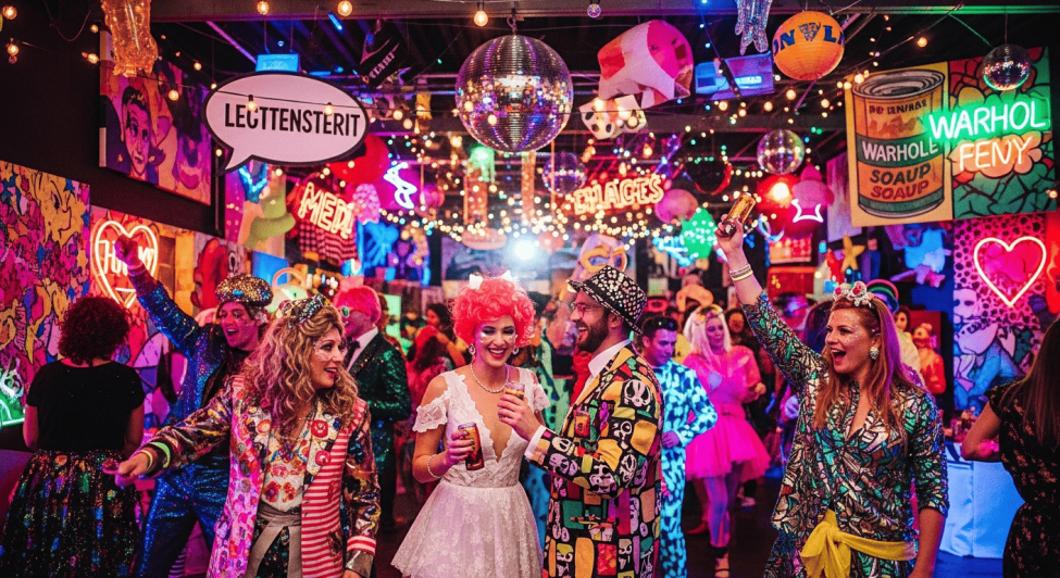 свадьба в стиле китч