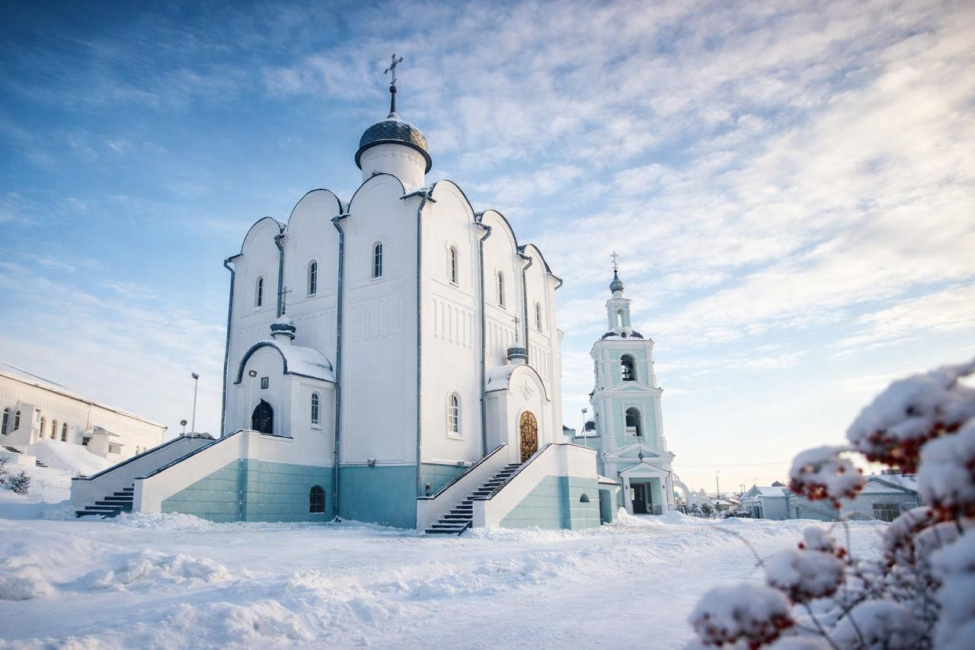 турбаза зимой