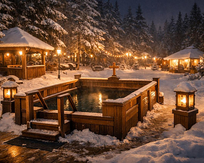 Крещенские купания: организованное купание в освященной купели